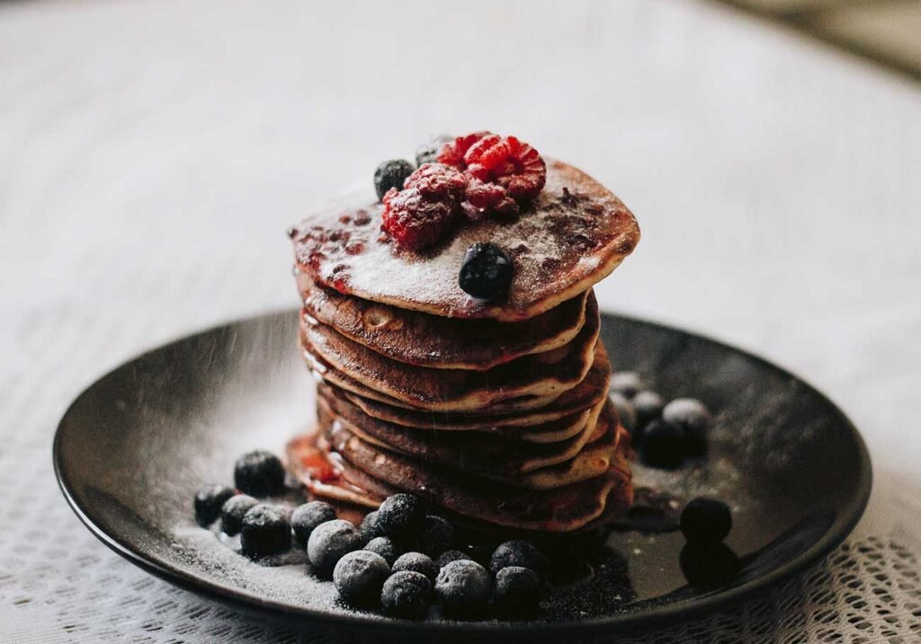 Peanut butter pancakes