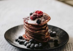 Peanut butter pancakes
